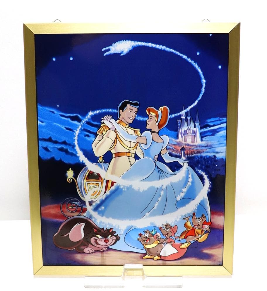 シンデレラ ウォルト・ディズニー公式 ヴィンテージ ステンドグラス 数量限定