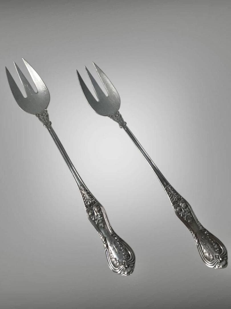 ※１セット限り Tiffany & Co シルバープレート シーフードフォーク