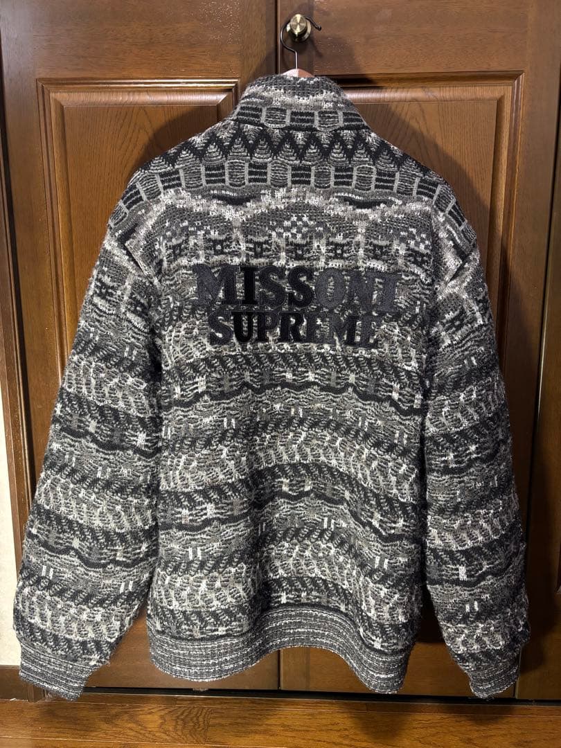 シュプリームミッソーニ黒　Lサイズ　美品