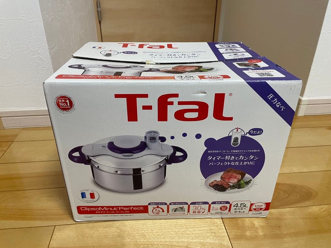 hana)ティファール 圧力鍋 クリプソ ミニット パーフェクト 4.5L