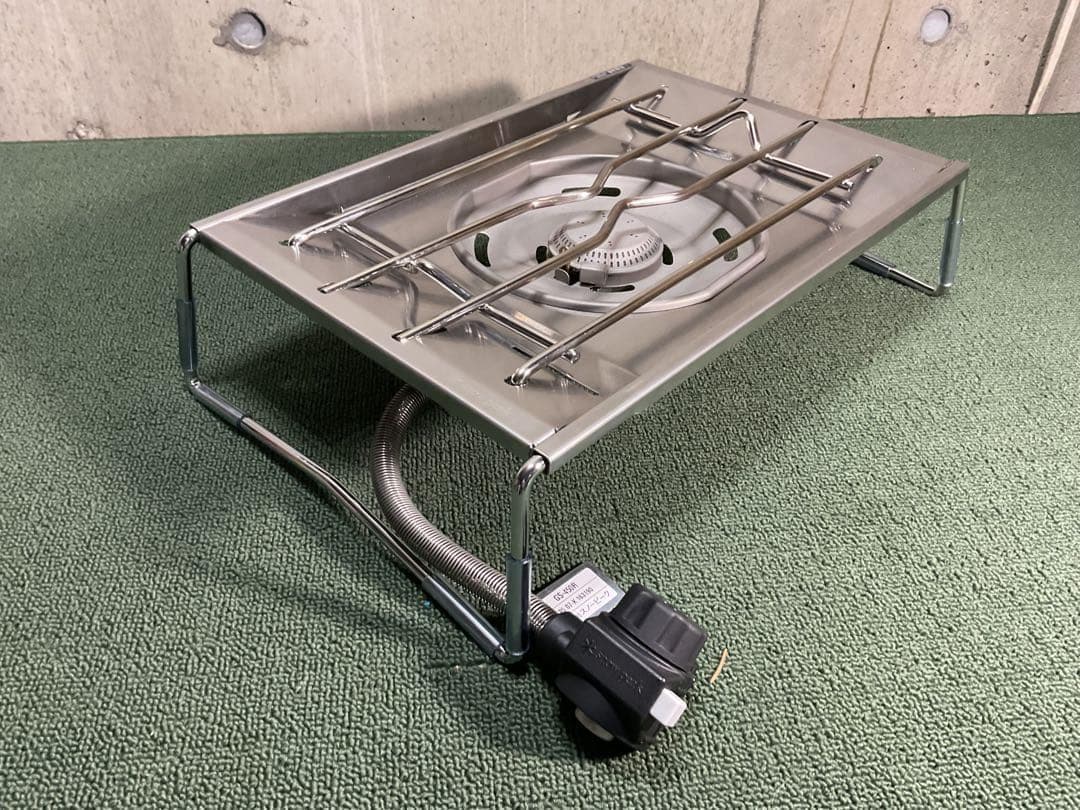 日曜限定 新品 スリムテーブル IGT規格 ＆ スノーピーク フラットバーナー