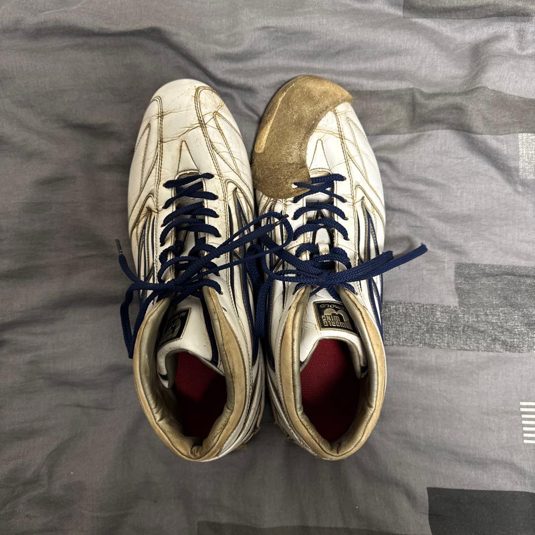 WORLD WING BEMOLO スパイクシューズ　28.5センチ　ネイビー