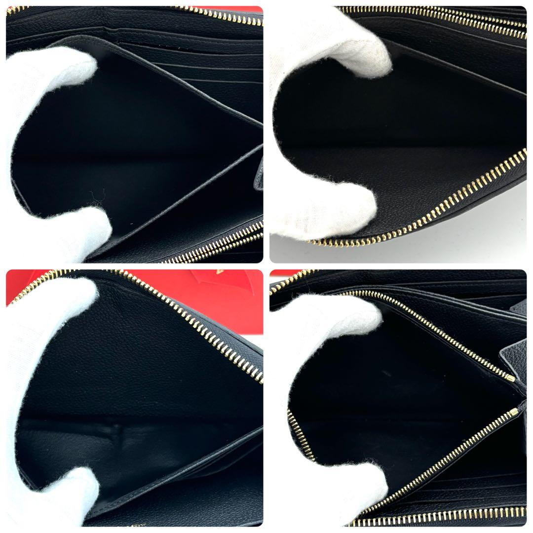 ☆極美品☆箱付☆ルイヴィトン 長財布 ジッピーウォレット モノグラムアンプラント